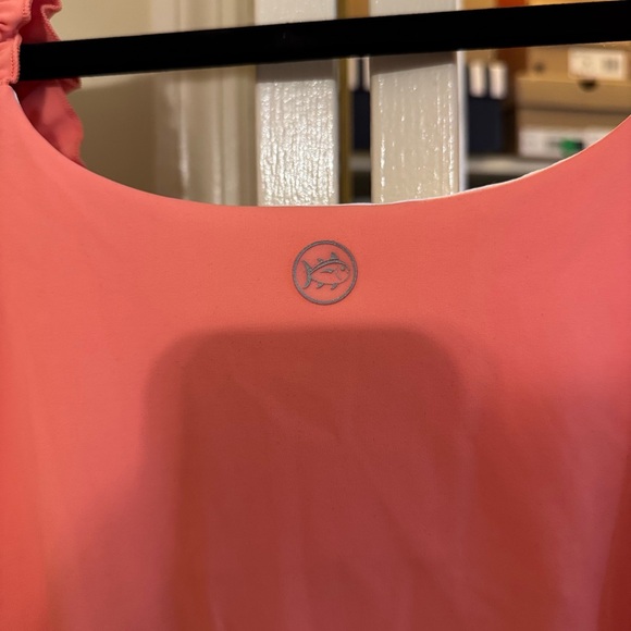NWT Southern Tide Coral Ruffle Tank Top - Picture 10 of 10